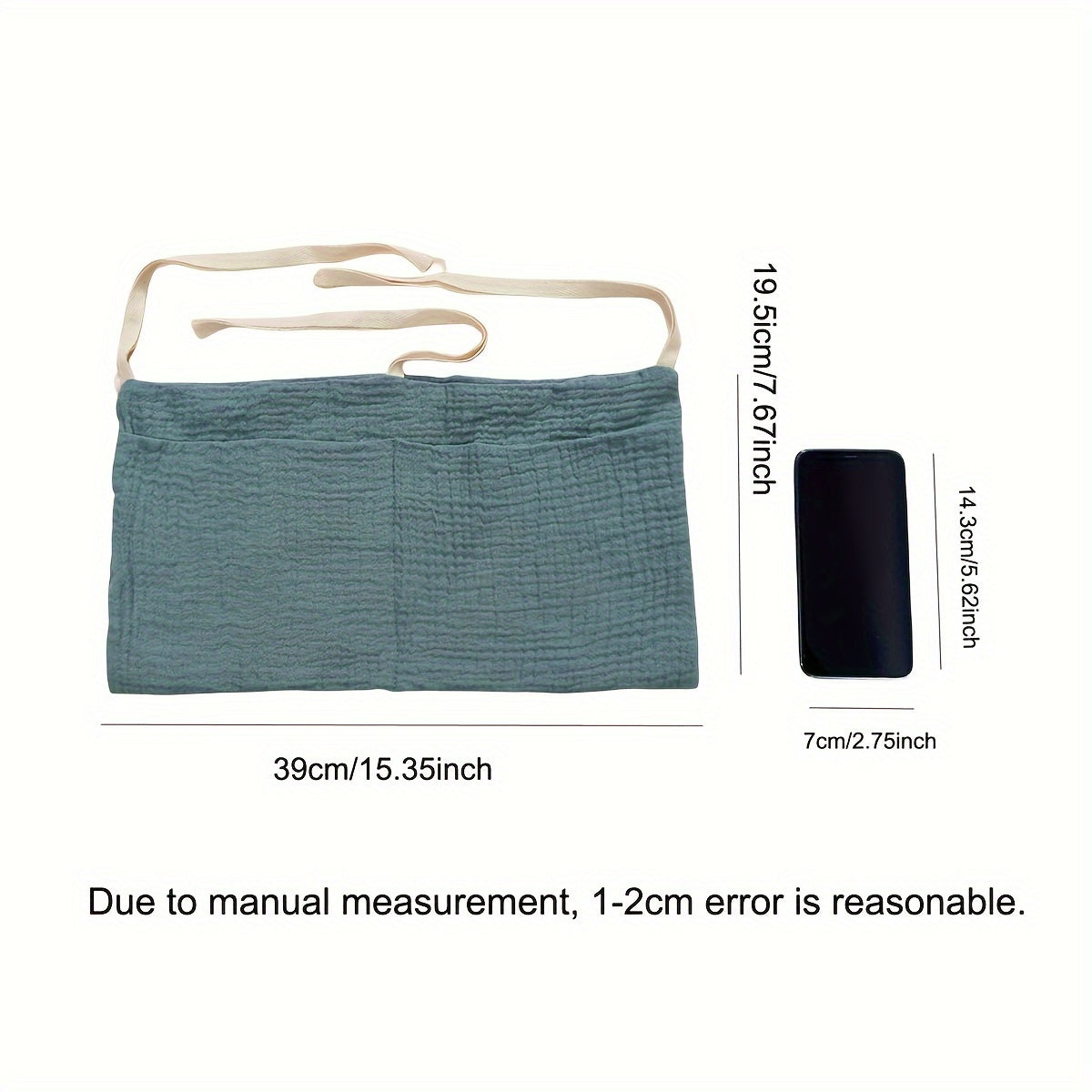 Organizador de almacenamiento colgante para bebé con múltiples bolsillos para mantener ordenada la habitación del bebé