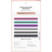 Knit Resistance Band for Strength Training Yoga Fitness 4cm Elastic Stretch Belt