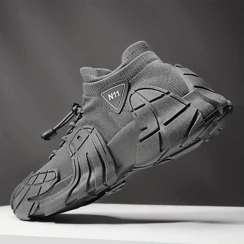 Men's Breathable Sock Shoes Casual Sneakers Non-Slip Summer 2024