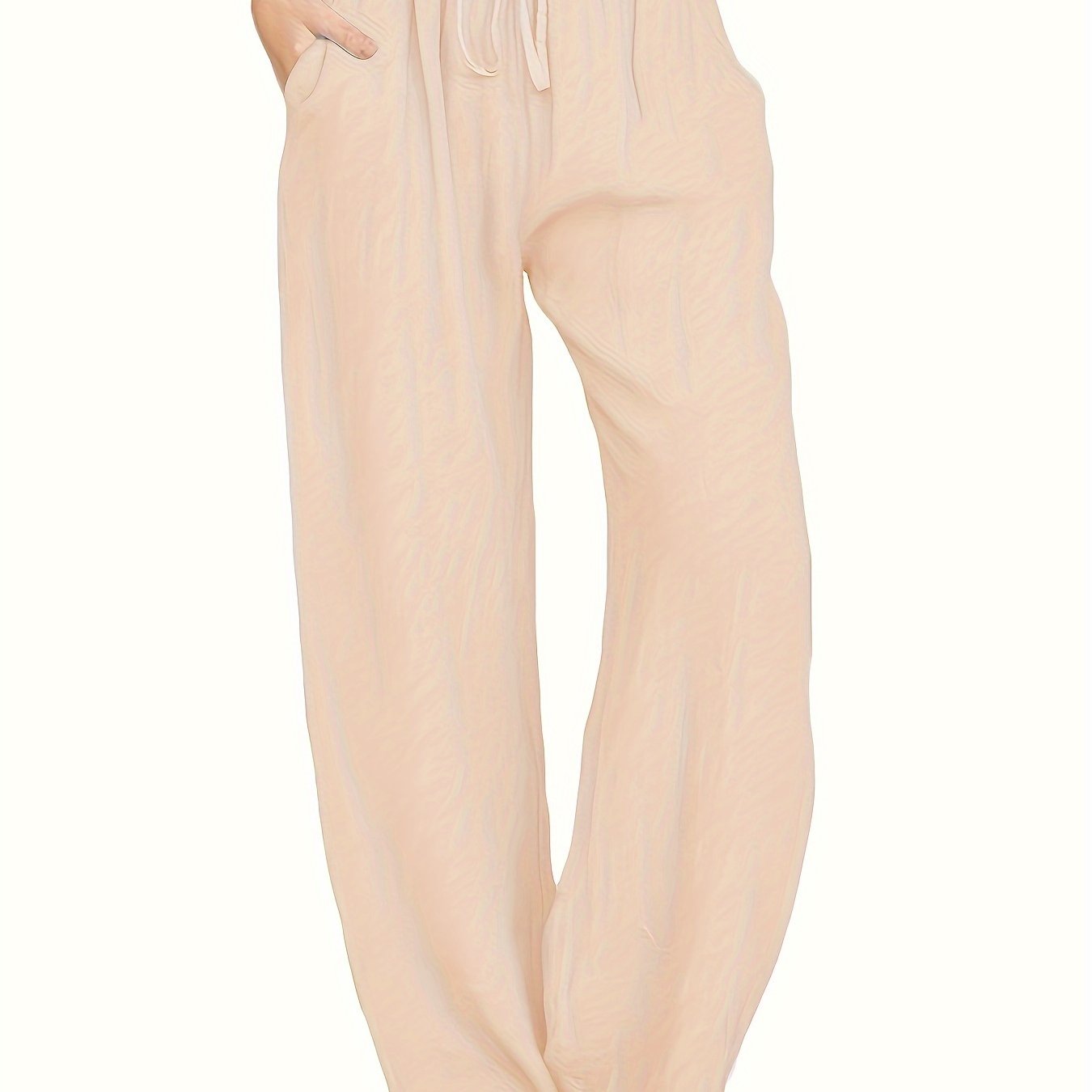 Pantalones sueltos y casuales de algodón para mujer para primavera y verano