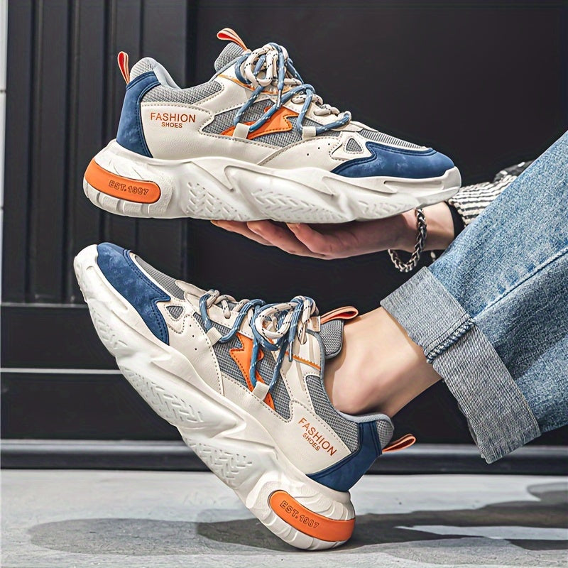 Zapatillas de malla de bajo perfil para hombre para caminar, correr, con absorción de impactos, transpirables y casuales