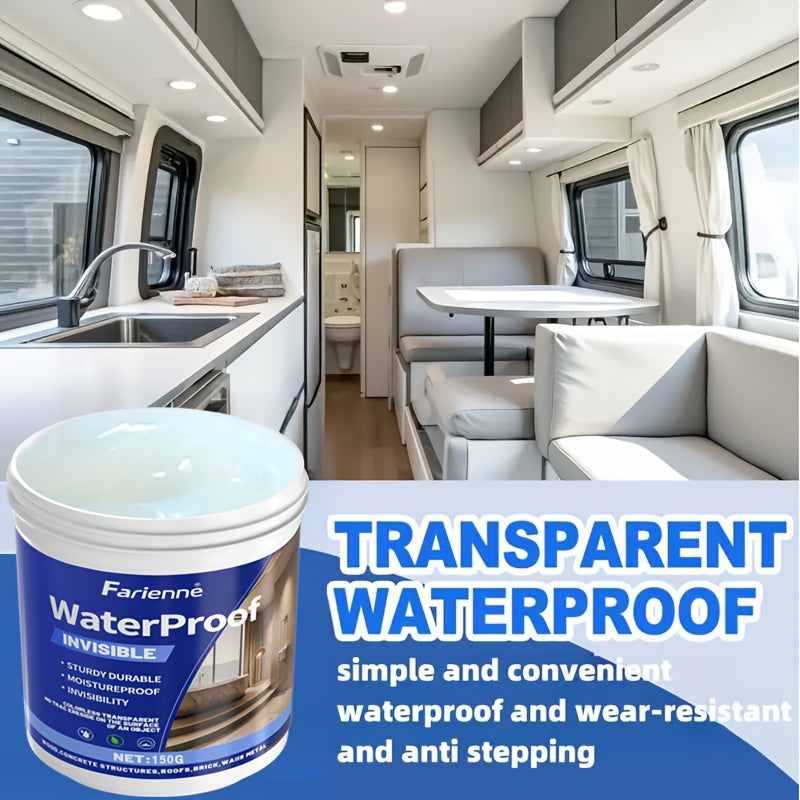 Transparent Waterproof Sealant Nanoscale Leak-Proof Coating for Rvs