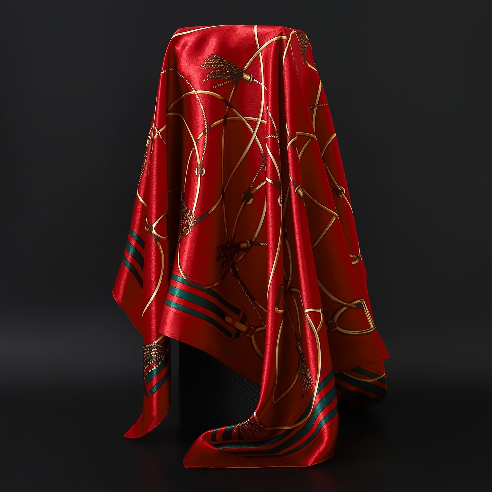 Women's Polyester Square Scarf 90x90cm Fashion Print All-Season Decorative Accessory