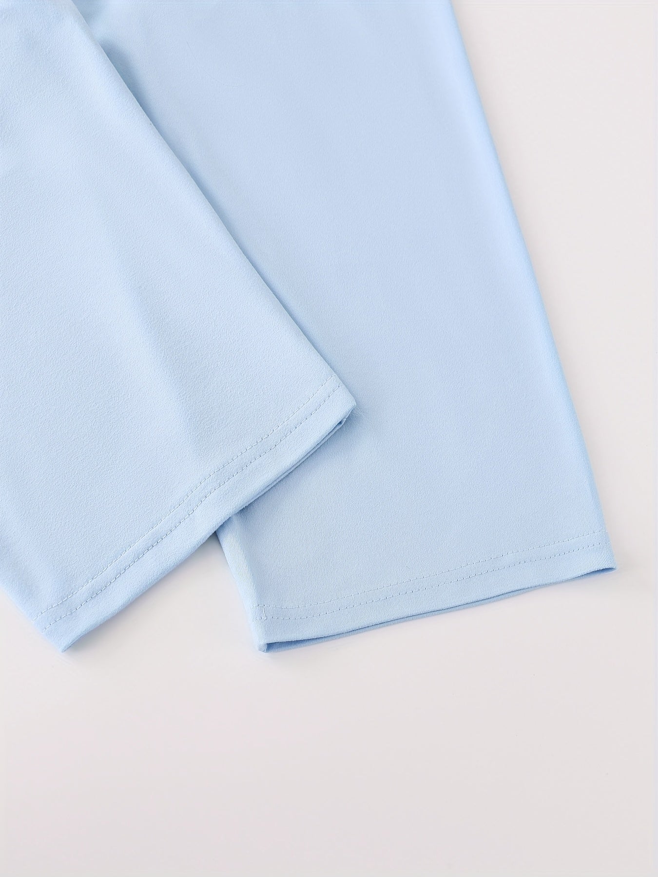 Plus Size Women High-Waist Stretch Capri Leggings Polyester Soft Elastic