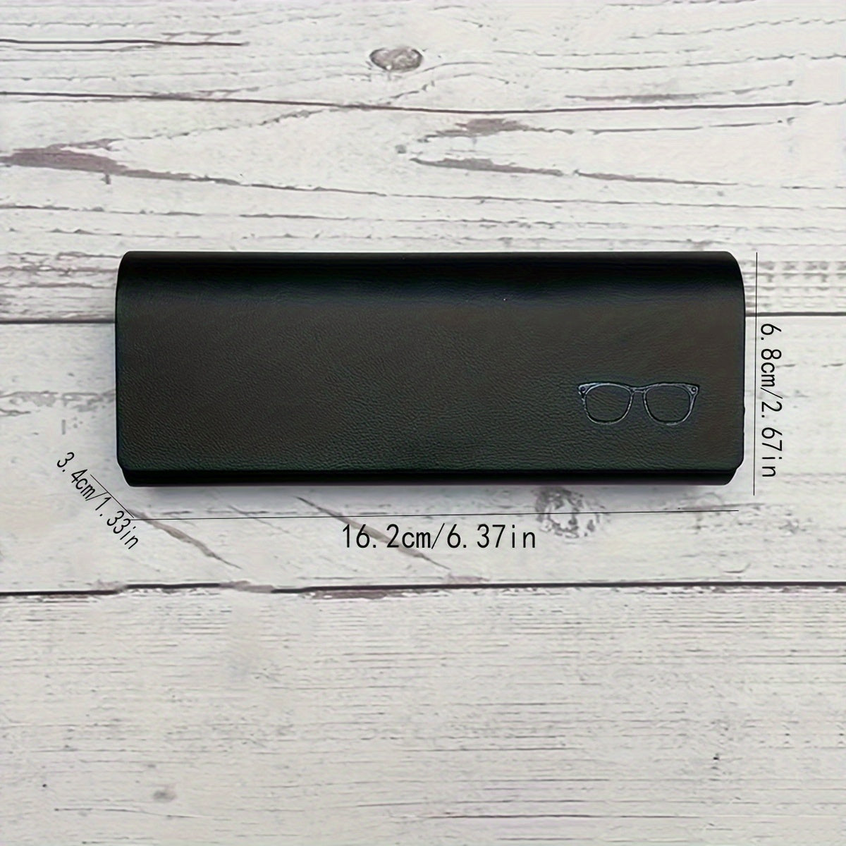 Hard Plastic Eyeglass Case Holder for Sunglasses and Reading Glasses