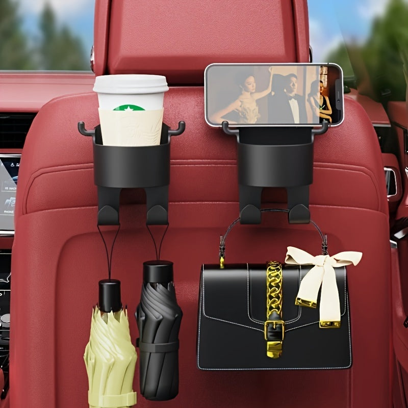 Universal avtomobil o'rindig'i uchun qulf, mustahkam ABS, suv idishi va kichik buyumlar uchun tashkil etuvchi