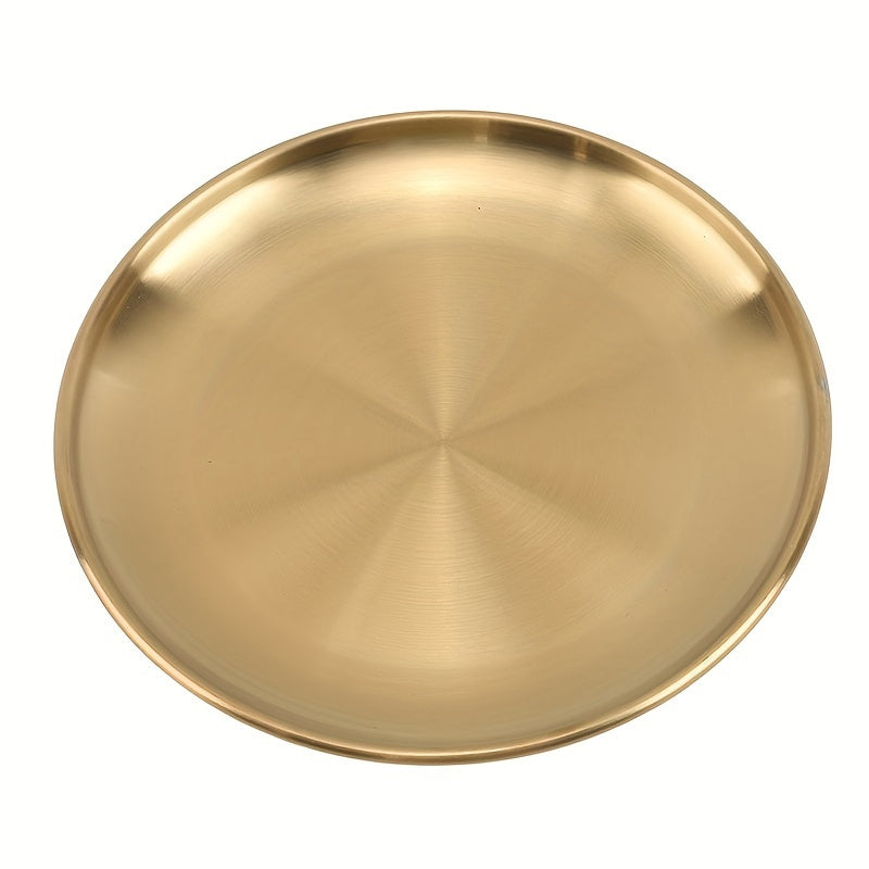 Stainless Steel Coffee Tray for Buffet Parties and Fruit Decoration