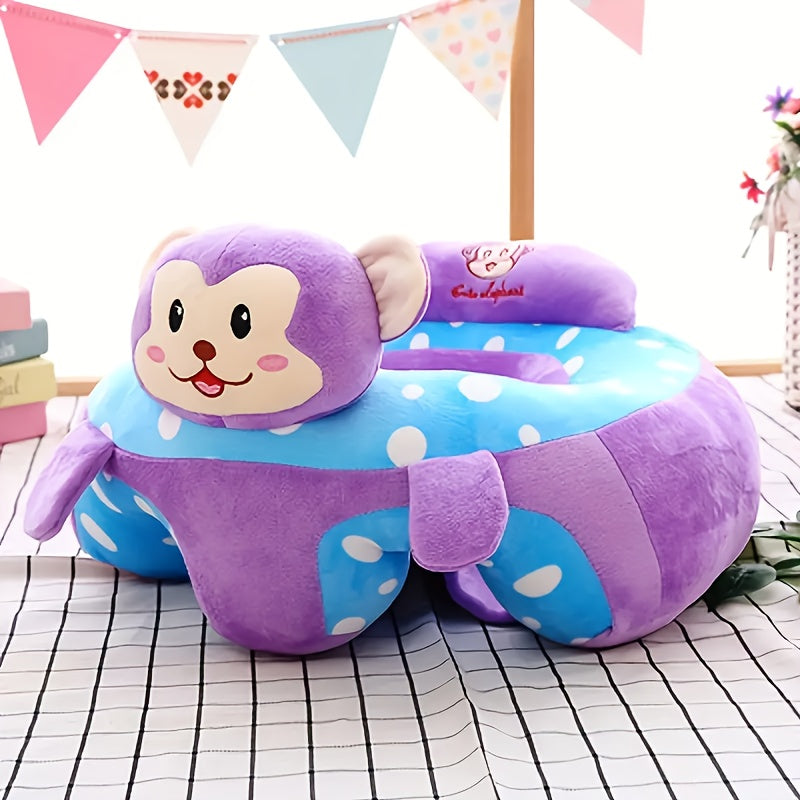 Support Pillow for Elderly with Elephant Design Cotton Breathable Softness Safety Strap