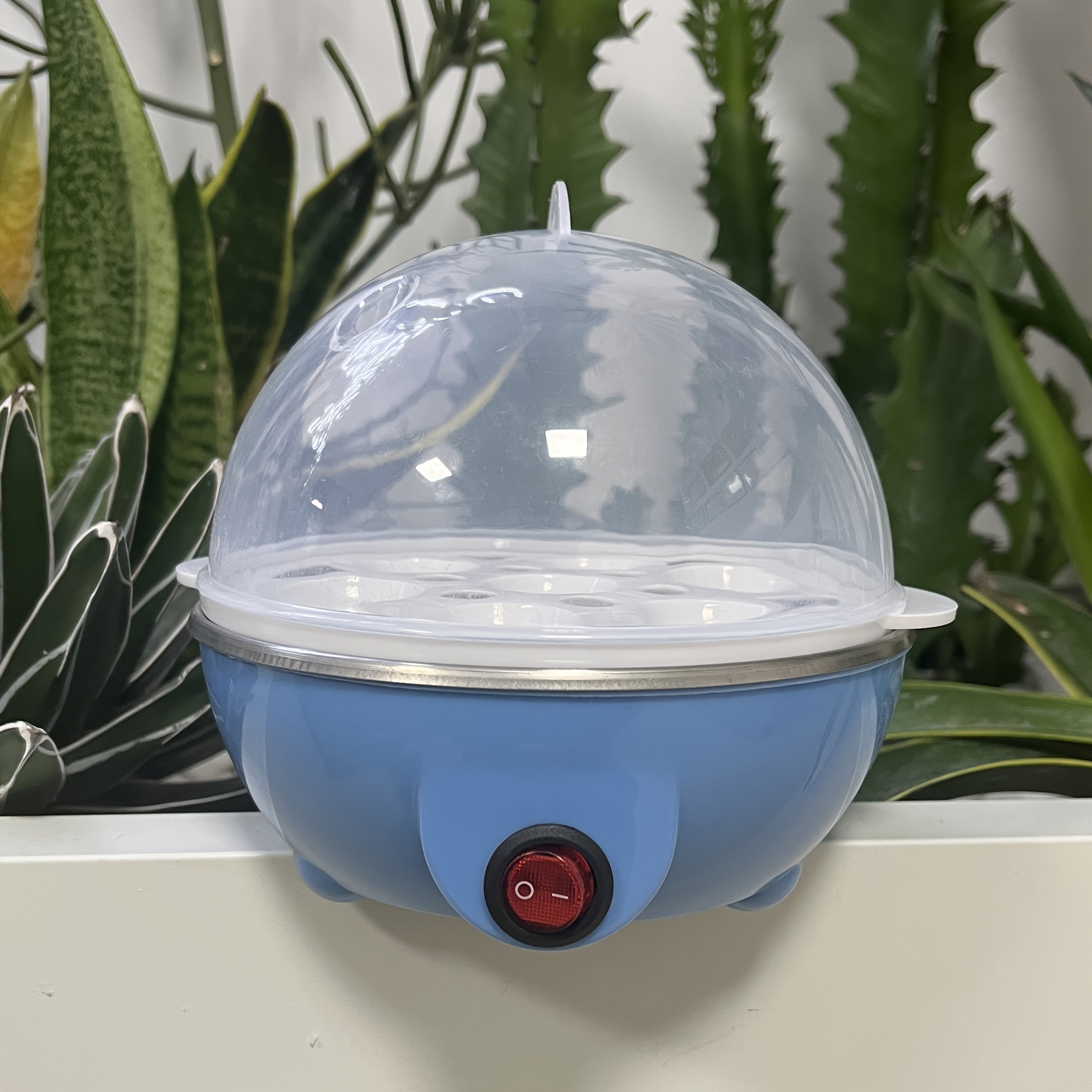 Katta sigimli Evropa uslubidagi qaynash qozoni, shaffof qopqog'i, zanglamaydigan po'latdan tayanch, avtomatik tuxum ushlagichi bilan. Tuxum va sabzavotlarni bug'lash uchun ideal, foydali nonushta uchun mukammal. Ajoyib sifatida