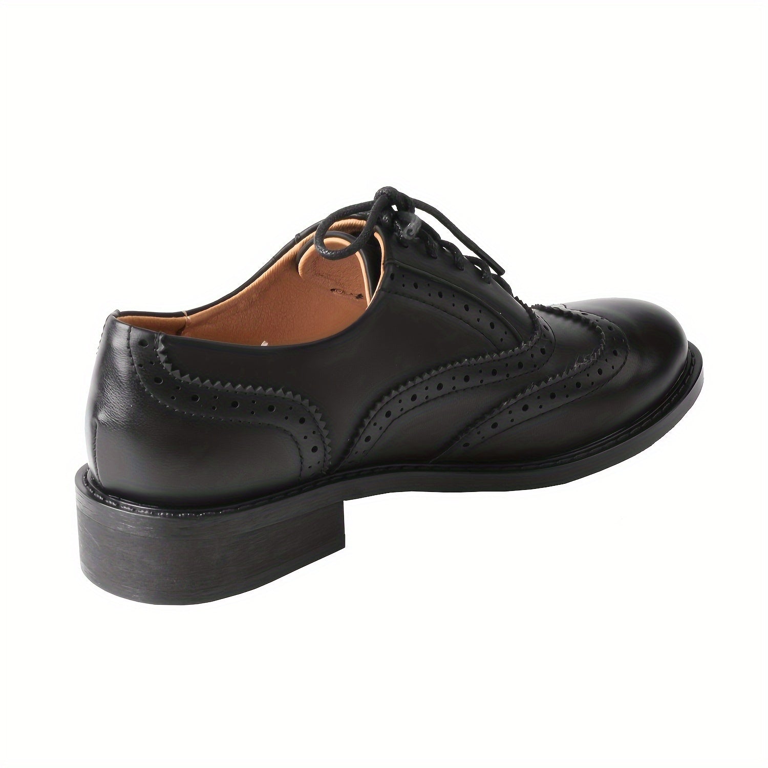 Women's Retro Lace Oxford Shoes Microfiber Cover TPU Sole Comfortable