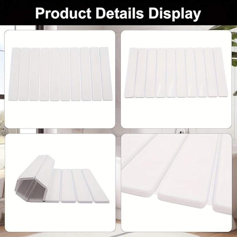 Foldable Diatom Mud Dish Drying Mat 60.96x40.64cm Absorbent Kitchen Bathroom