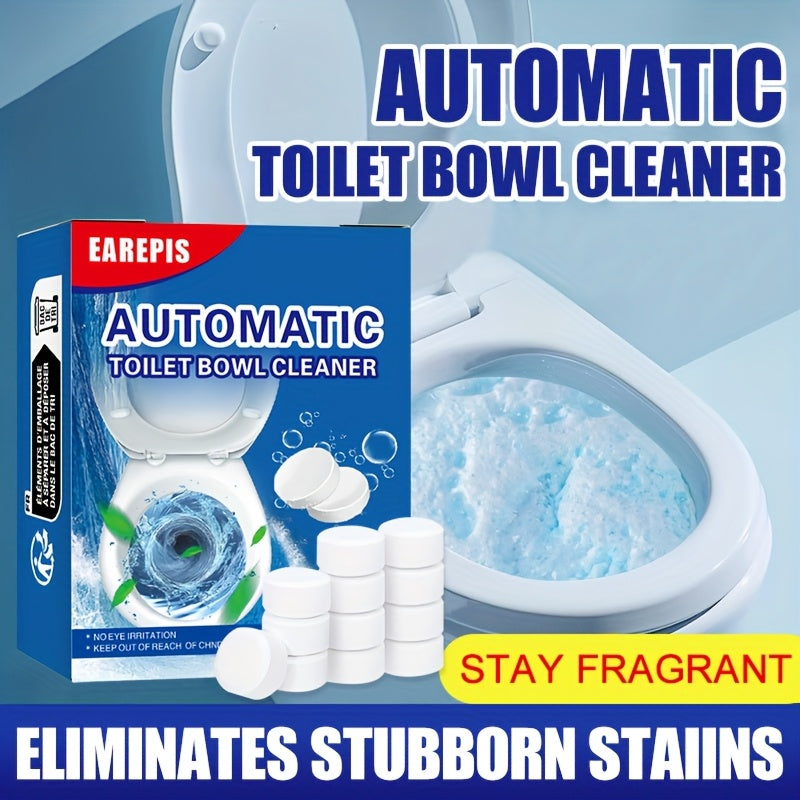 Автоматические таблетки для очистки унитаза от запахов и накипи