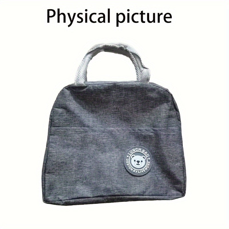 Insulated Waterproof Food Storage Bag with Adjustable Size for Travel and Picnic