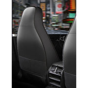 Universal Black PU Leather Seat Cover for Cars SUVs Trucks All-Weather