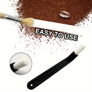 Professional Espresso Brush Set in Wooden Handles for Coffee Machines