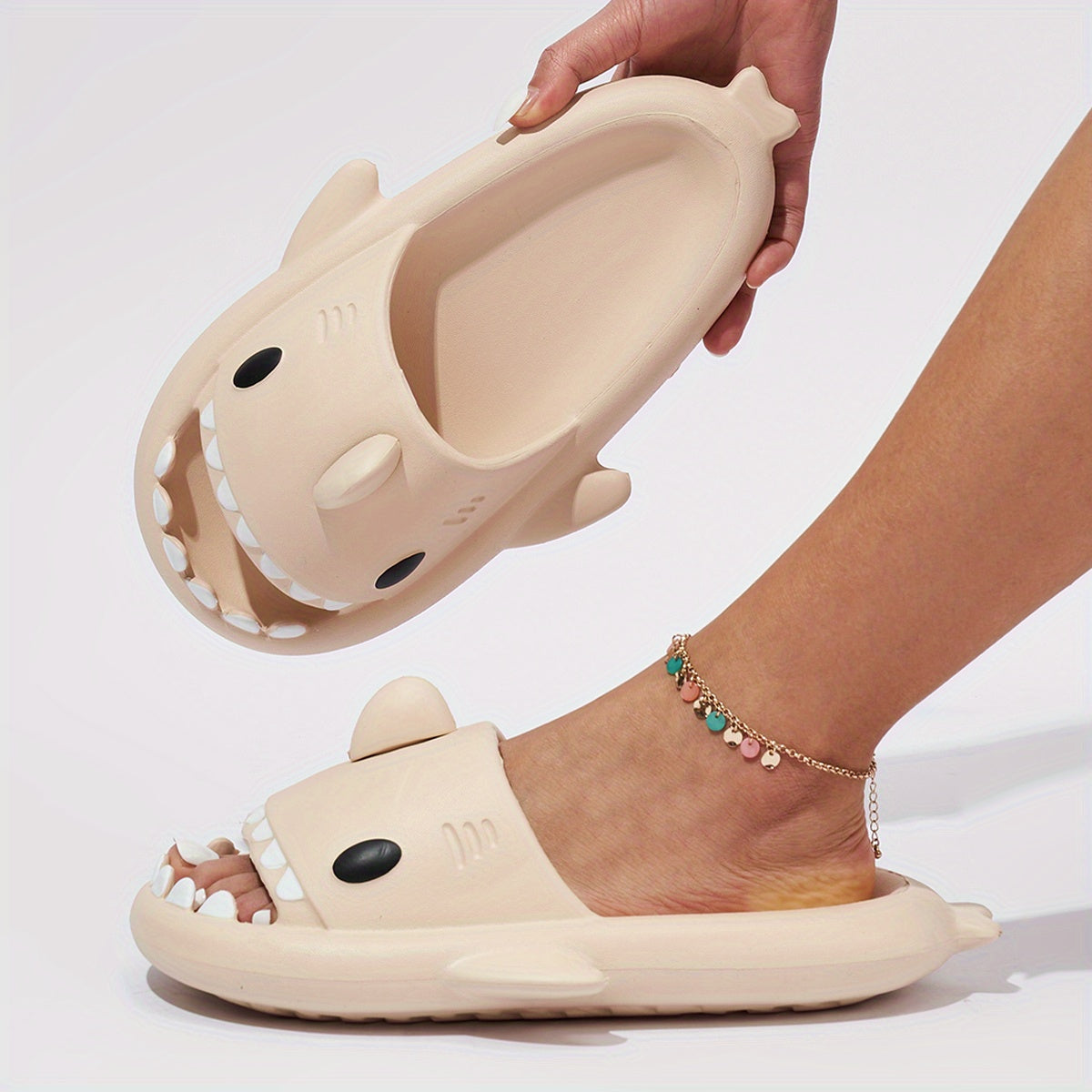 Unisex Casual Thick-Soled Slippers Home Comfort Height-Increasing Slides