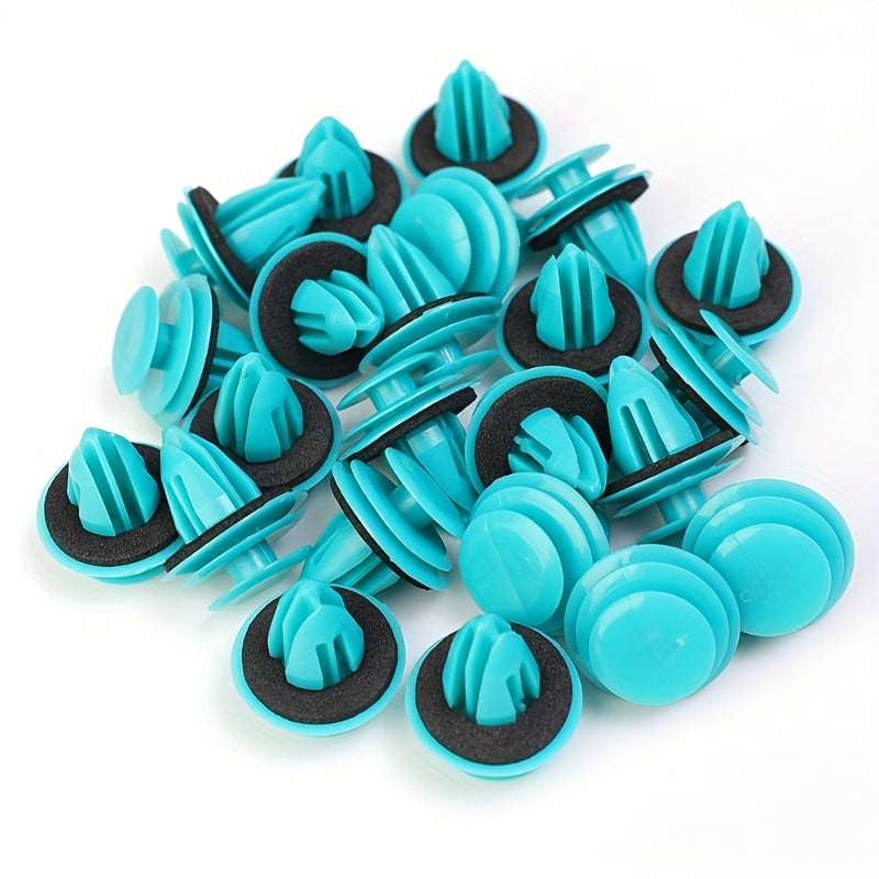 50pcs Car Door Panel Fasteners Durable Nylon Soundproof Clips for Interior