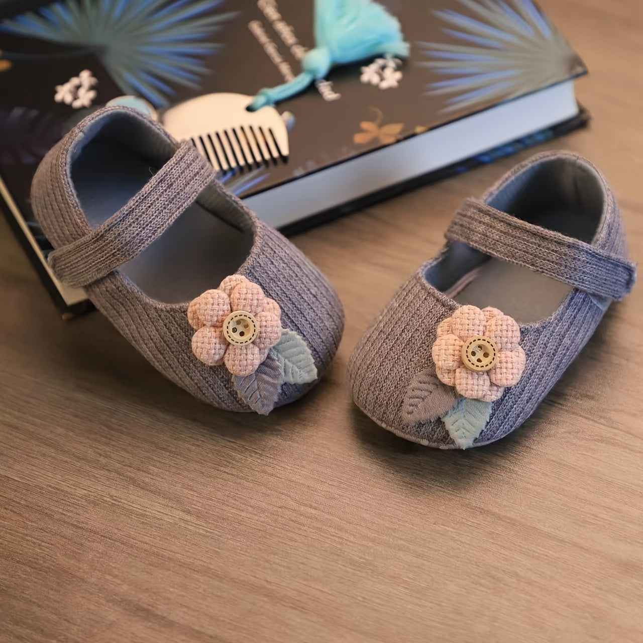 Baby Girl Soft Sole Shoes for Newborns 0-6 Months Breathable Spring Summer Flat Shoes