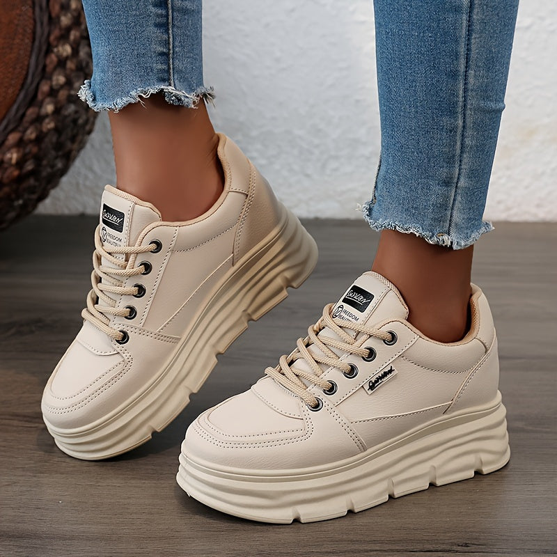 ayollar uchun nafas oladigan pastki sport poyabzali bej tarmoq kundalik poyabzal