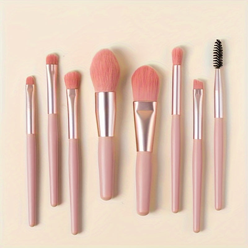 Synthetic Makeup Brush Set for Beginners and Professionals with Travel Case