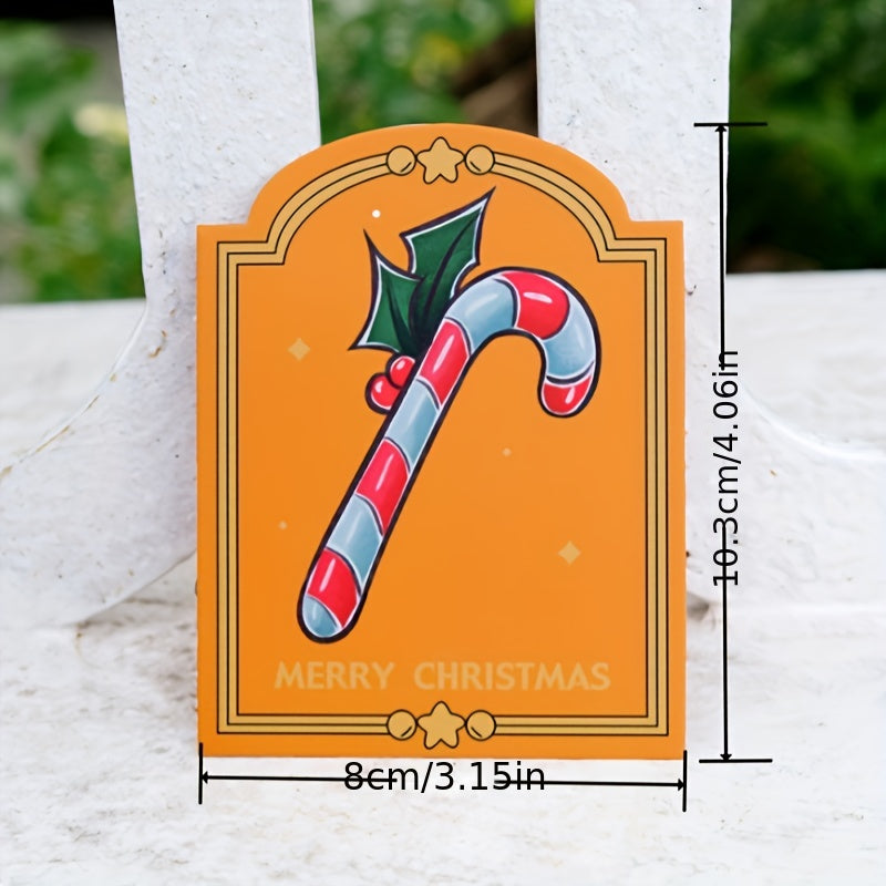 6 ta bayram salomlashuv kartalari to'plami, jumladan, Rojdestvo, Halloween, Thanksgiving va minnatdorchilik kartalari tantanalari uchun