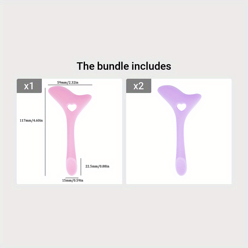 Women's Silicone Winged Eyeliner Stencil Kit for Precise Makeup