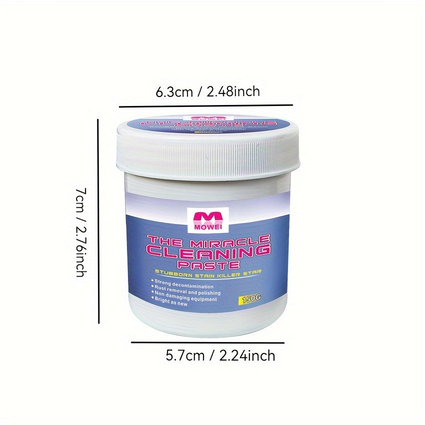 Stainless Steel Cleaning Paste for Stubborn Stains and Grease on Kitchen Utensils Walls