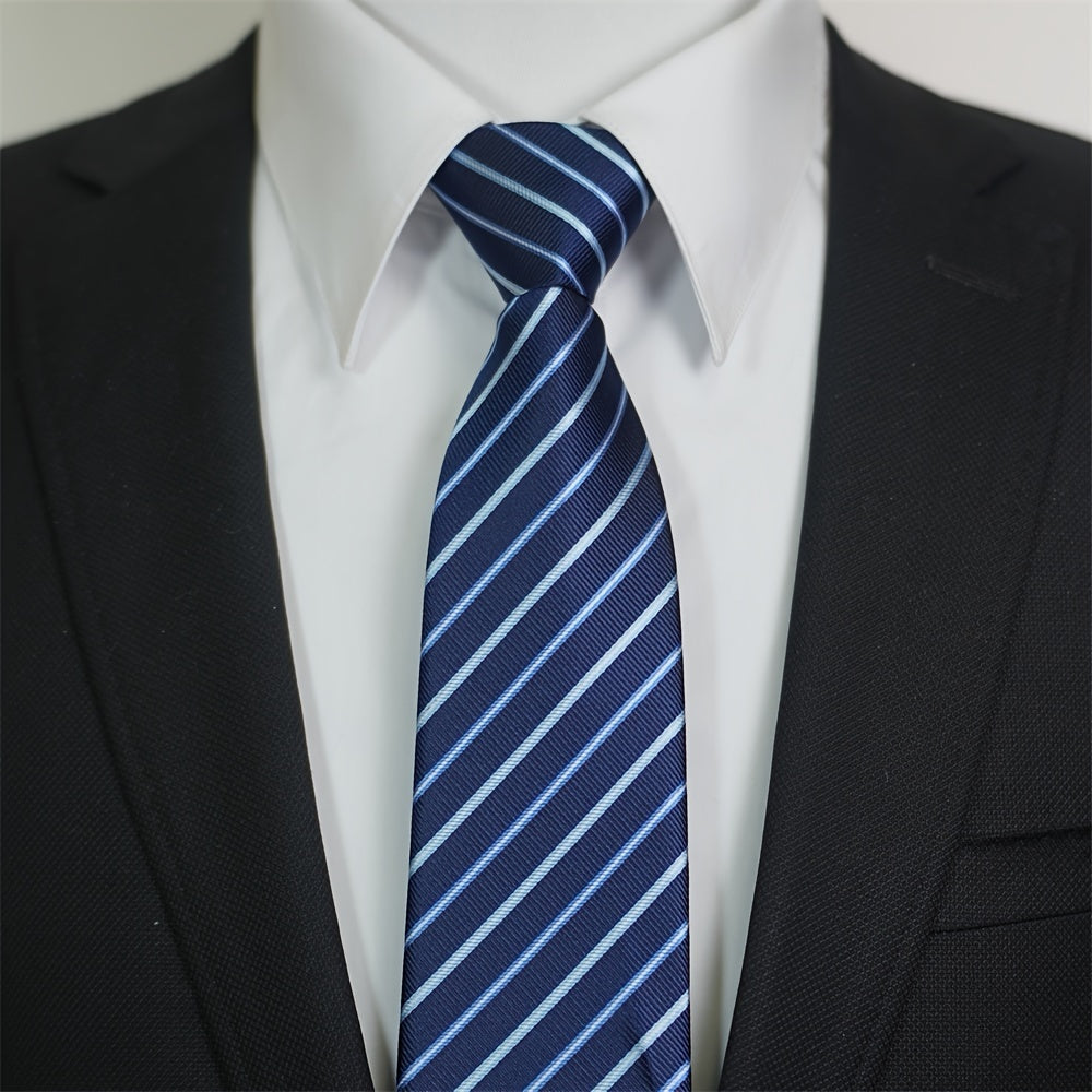 Men's Wedding Tie Zipper Design Business Formal Accessory