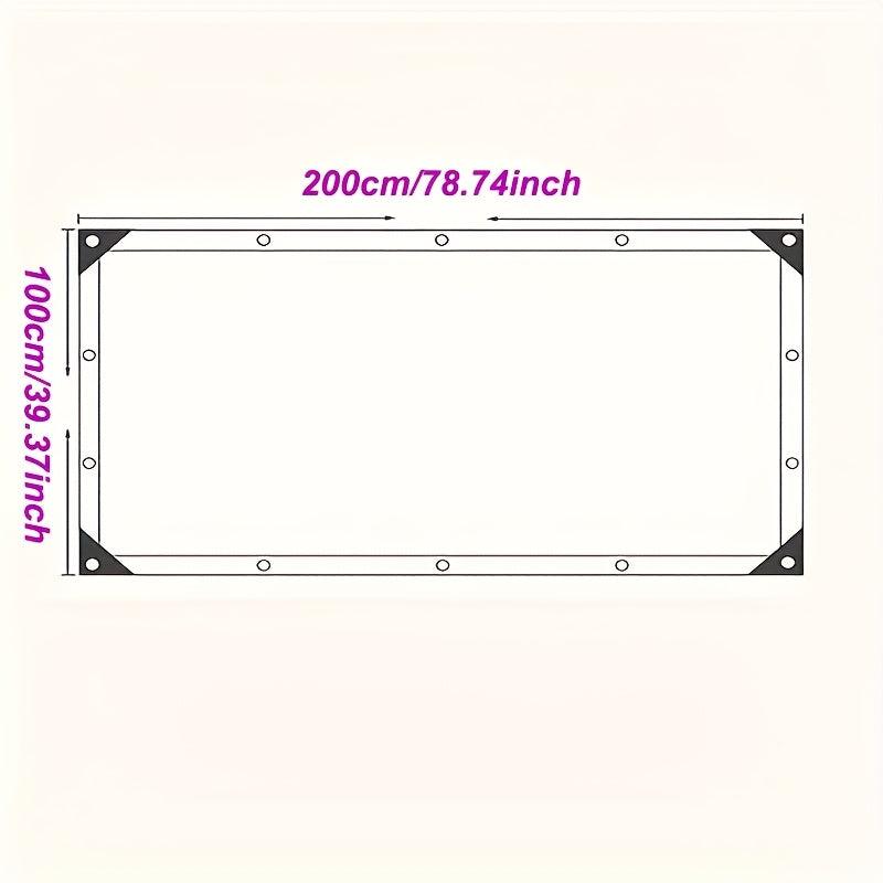 Beige Outdoor Sunshade Cloth Blocks 81-90% Light Durable Polyester with Black Stripes for Balcony Yard Garage