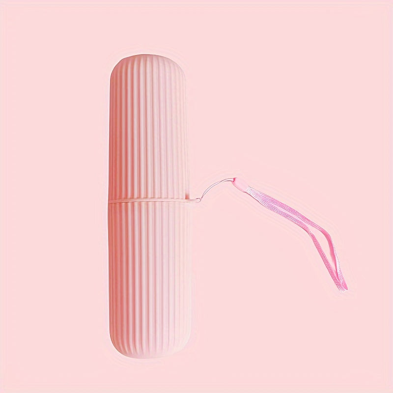 Travel Toothbrush Set with Portable Washing Cup, Mouthwash Cup, Large Toothpaste Tube and Storage Box