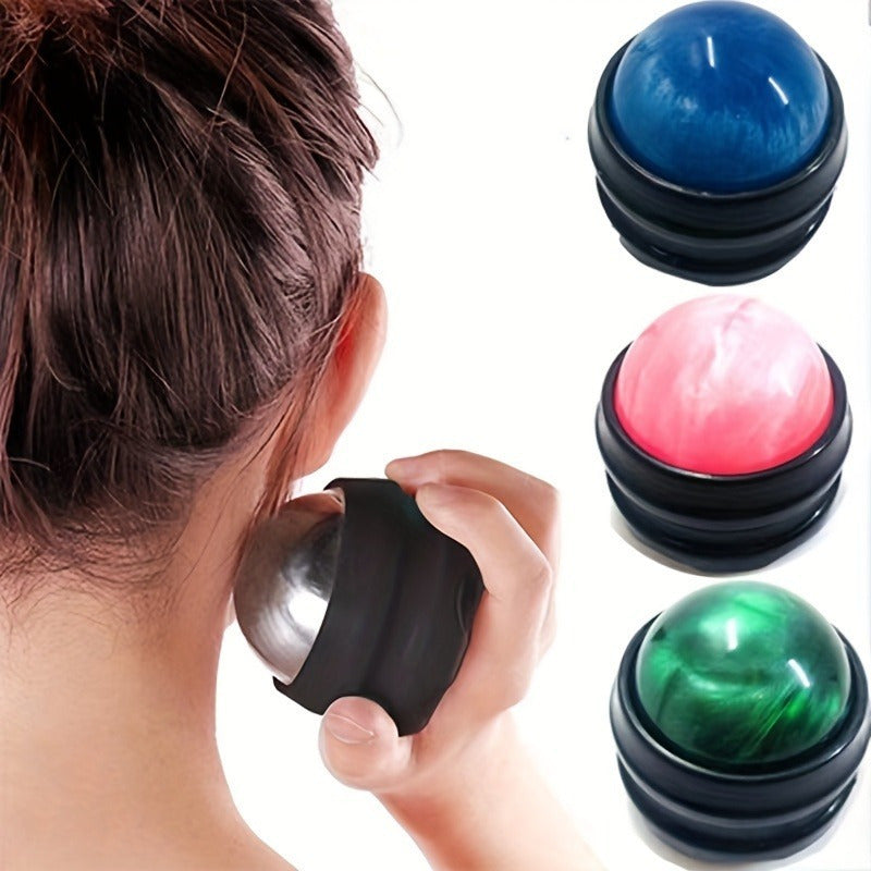 Self-Massage Roller Ball for Deep Tissue Muscle Relaxation Trigger Point Therapy Black