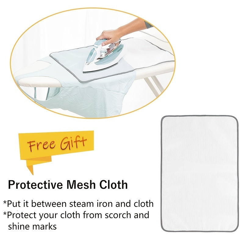 Набор из 3 складных подушек для гладильных досок - безопасное глажение на любом столе с термостойкими, нескользящими поверхностями - идеально для путешествий и домашнего использования