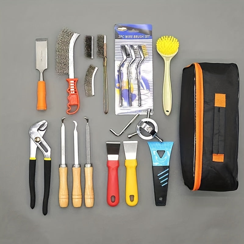 Akril avtomobil saqlash sumkasi uchun vakuum tozalagich va asboblar uchun kompakt tashkilotchi