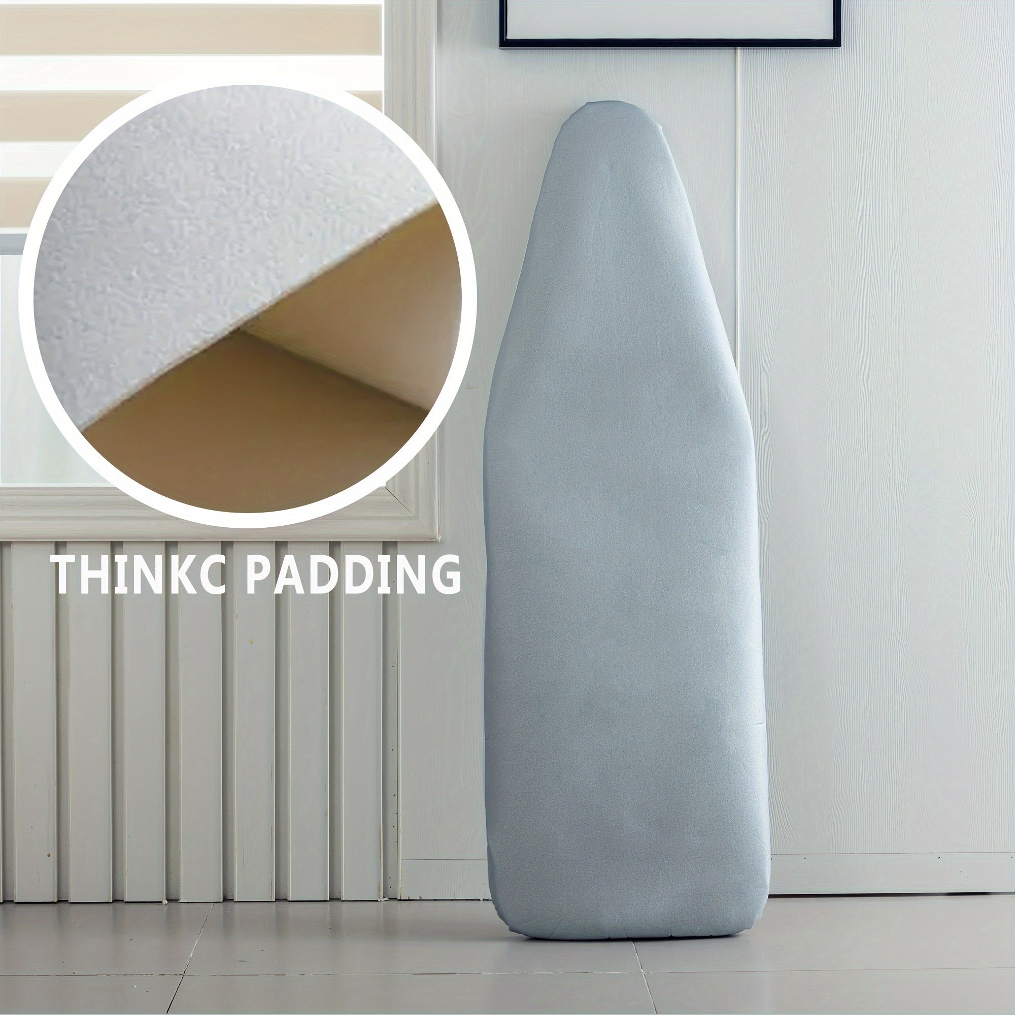 Cotton Pad Replacement Cover for Ironing Board High Temp Resistant Household Ironing Table Cloth 1 Pack