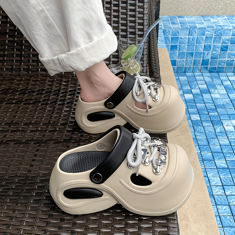 Women's Beach Sandals Thick-Soled Large Size Comfortable 2025 Pairs