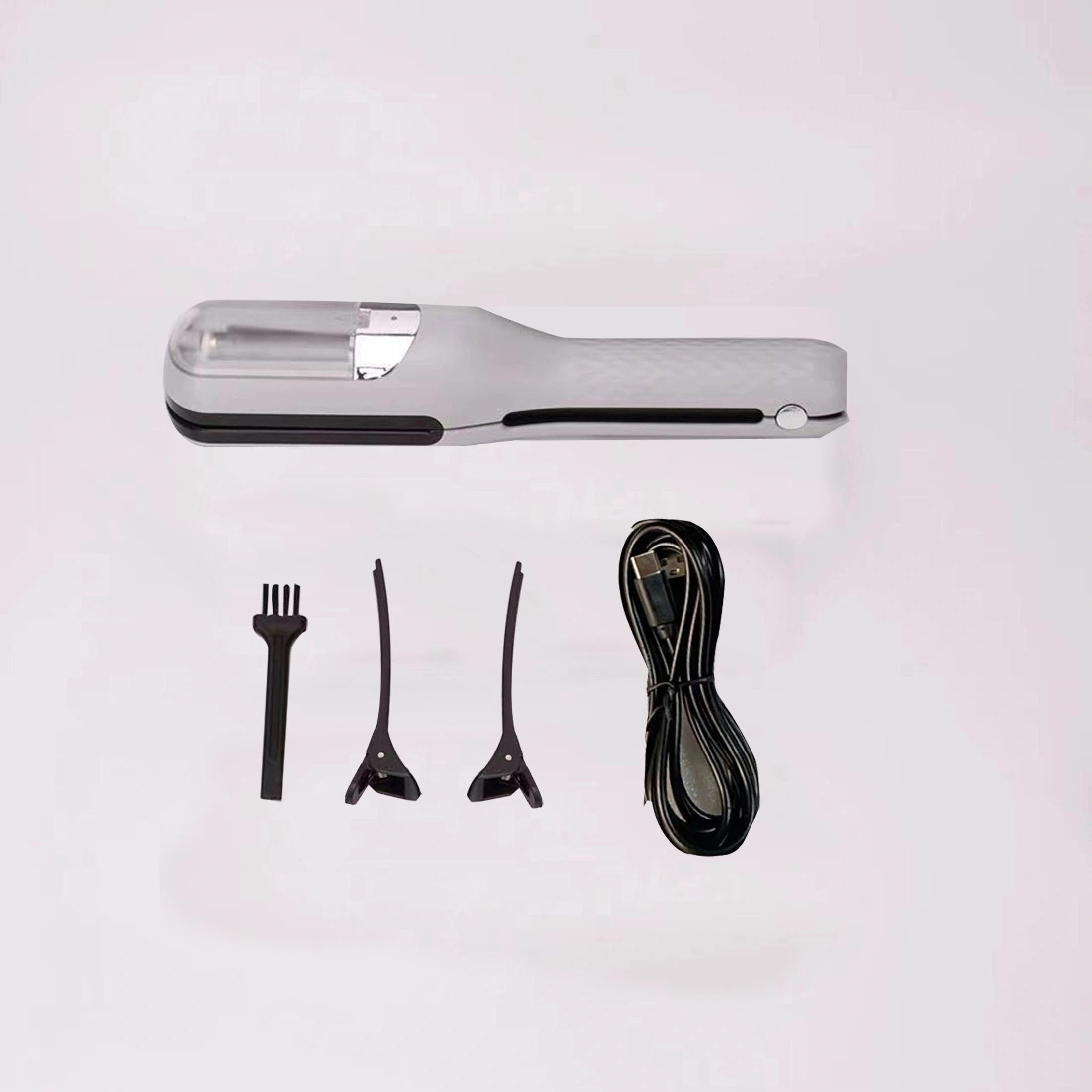 Portable USB Rechargeable Hair Clippers for Split End Repair