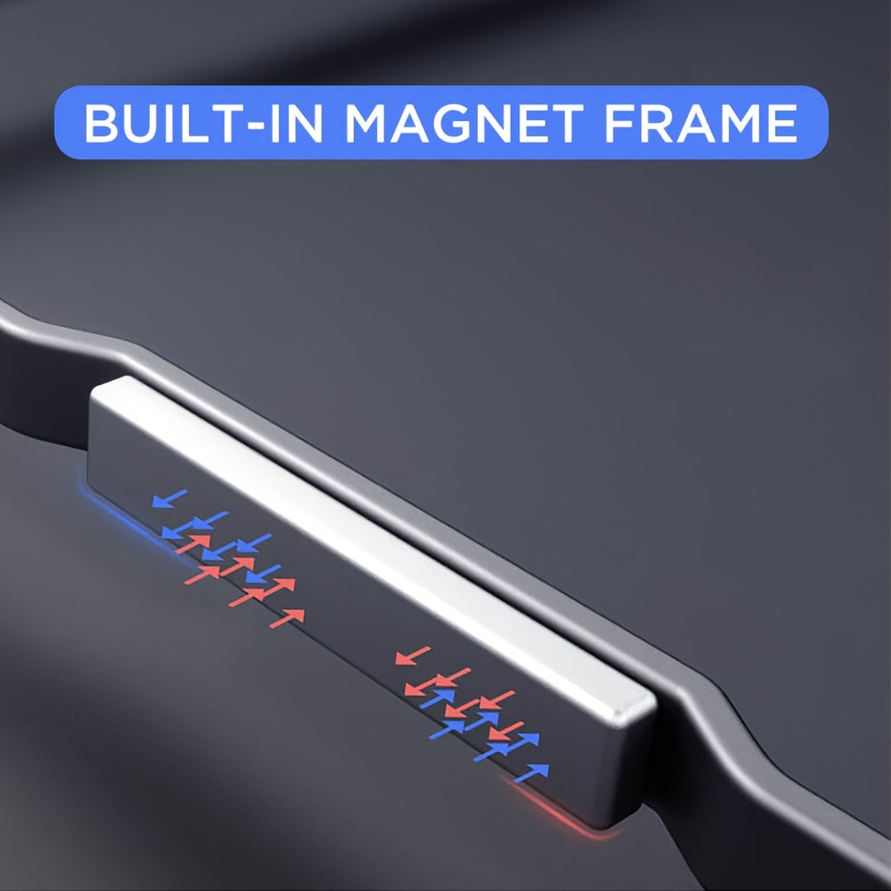 Car Sunshade Polyester Magnetic Window Privacy Front Passenger Side