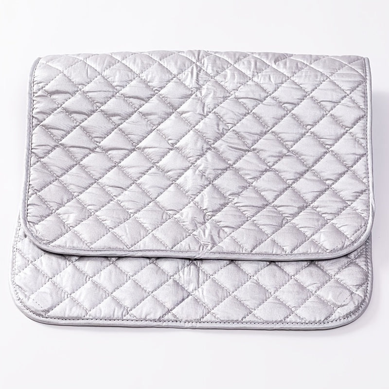 Foldable Ironing Mat with Magnetic Strip, Portable, Heat Resistant, Easy Storage