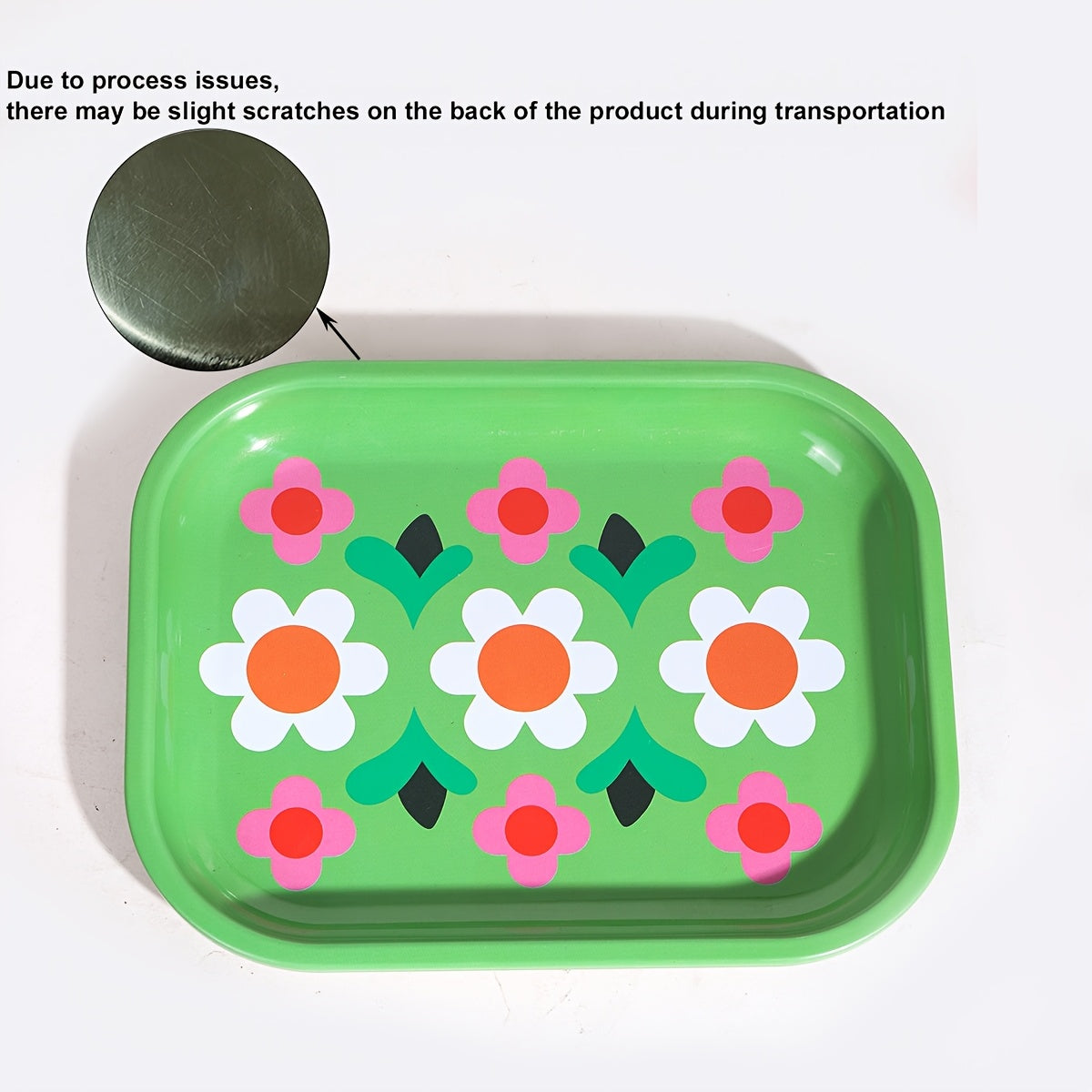 Metal Rolling Tray for Home or Travel, Stylish Gift, Versatile Size