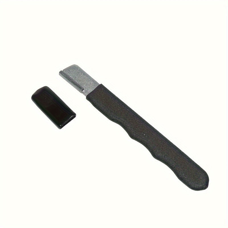 Kitchen Knife Sharpener Tungsten and Diamond Ceramic with Anti-Slip Handle