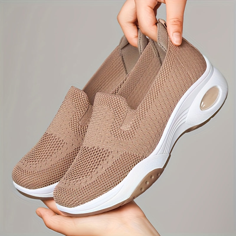 Women's Mesh Sneakers with Air Cushion Support for Casual and Outdoor Use