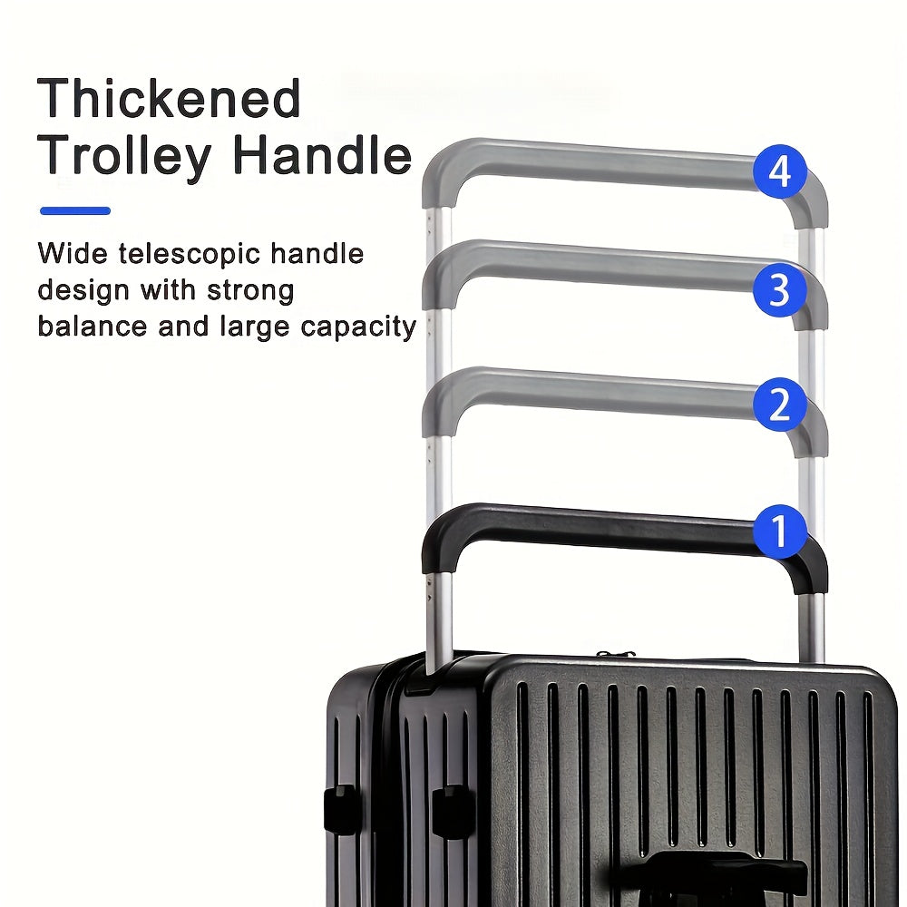 Maleta de carcasa dura con separación de húmedo y seco, rueda giratoria y cerradura con contraseña