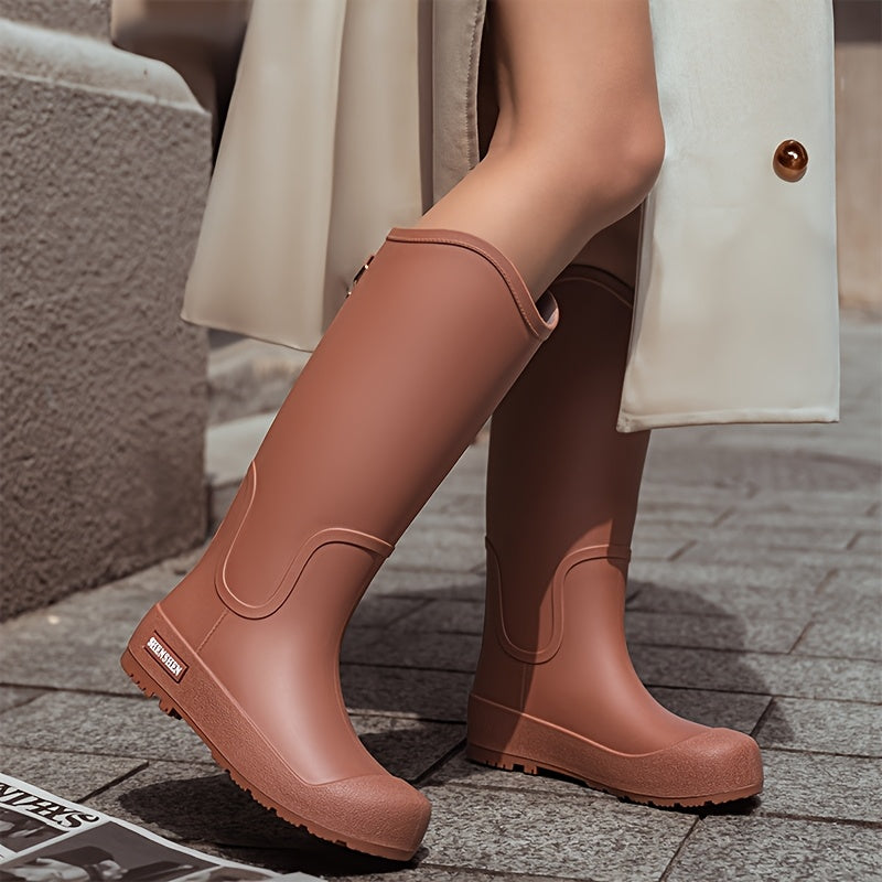 Women's Fashion Boots High-Top Ankle and Knee-High Anti-Slip Durable