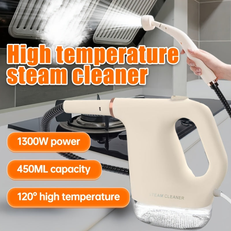 Portable Electric Steam Cleaner for High-Temperature Surface Cleaning 600W 450ml