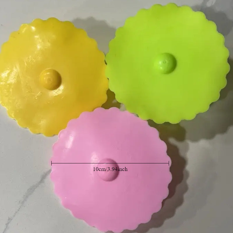 Set of 3 Silicone Cup Covers Leakproof Dustproof BPA-Free for Ceramic, Glass, and Bowl Lids