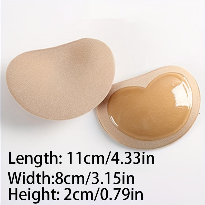 Silicone Strapless Seamless Lift Bra for Women Solid Color Self-Adhesive Underwear Accessory
