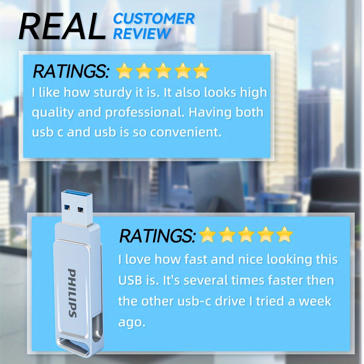 128GB USB C flesh drayveri Dual USB 3.2 Type C metall burilish portativ ma'lumotlarni saqlash