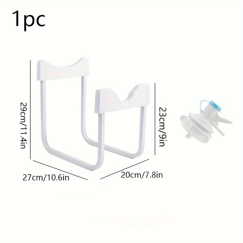Water Pump in Large Bucket with Bracket for Inverted Water Intake and Drinking