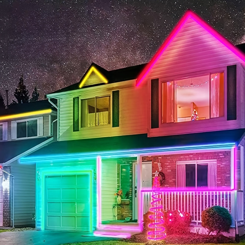 12V LED Neon Flexible Strip Light 5 Meter Indoor Outdoor Advertising Sign Ambient Lighting