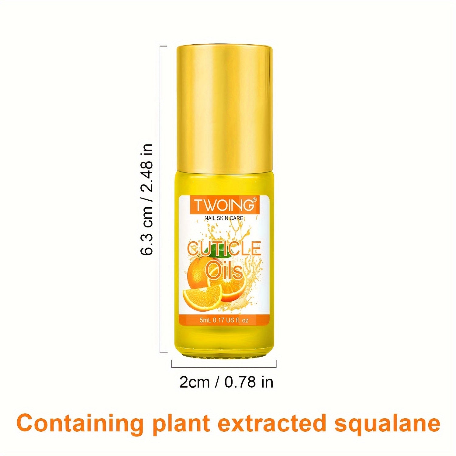 Women's 5ml Rose Cuticle Oil for Nail Care and Repair
